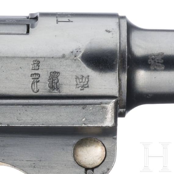 A Luger pistol by Erfurt 1911, Imperial German "Schutztruppe" for German South West Africa