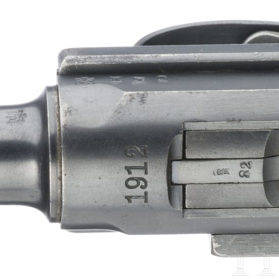 A Luger pistol by Erfurt, 1912