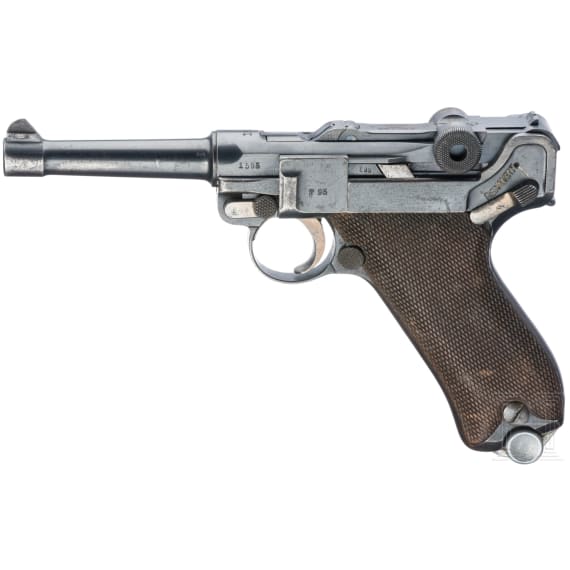 A Luger pistol by Erfurt, 1912
