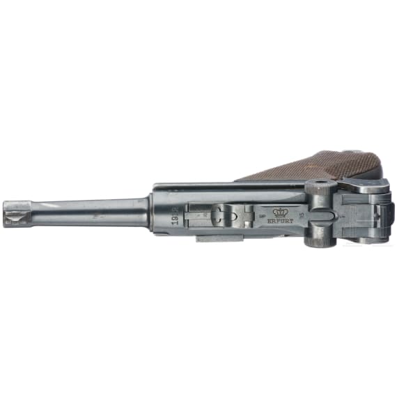 A Luger pistol by Erfurt, 1912