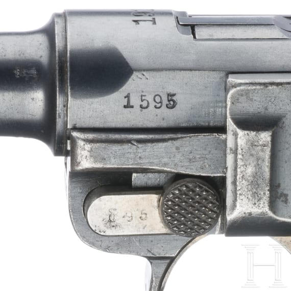 A Luger pistol by Erfurt, 1912