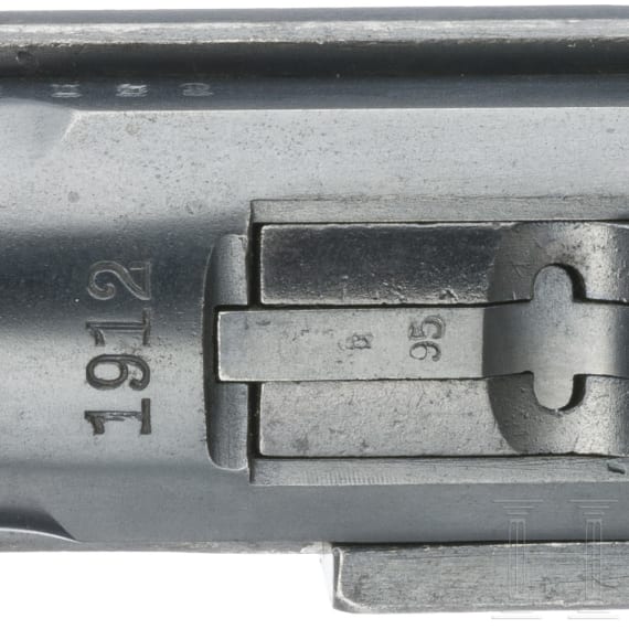 A Luger pistol by Erfurt, 1912