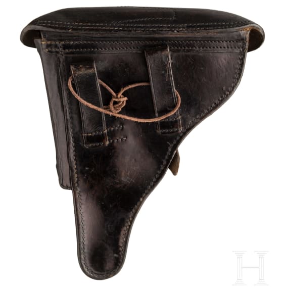 A Luger pistol by Erfurt, 1913, with holster