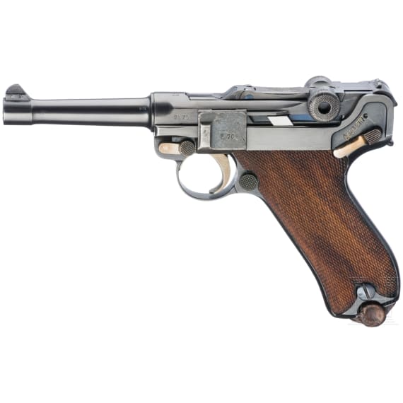 A Luger pistole by Erfurt, 1914