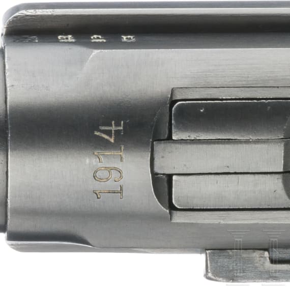 A Luger pistole by Erfurt, 1914