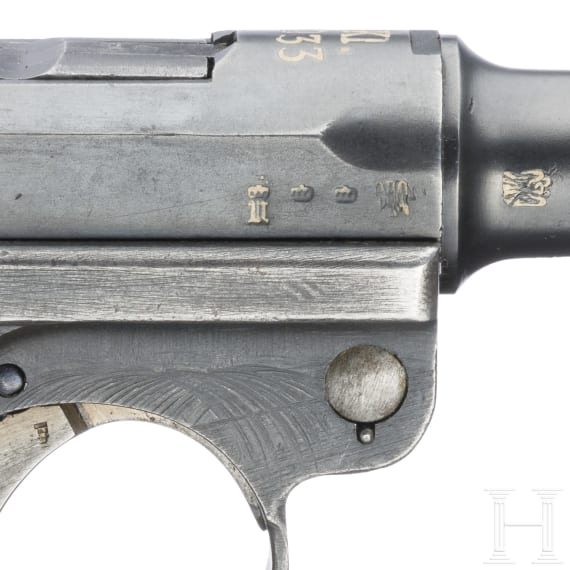 A Luger pistol by Erfurt "Kl 1933"