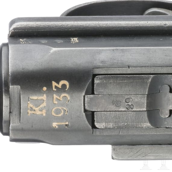 A Luger pistol by Erfurt "Kl 1933"