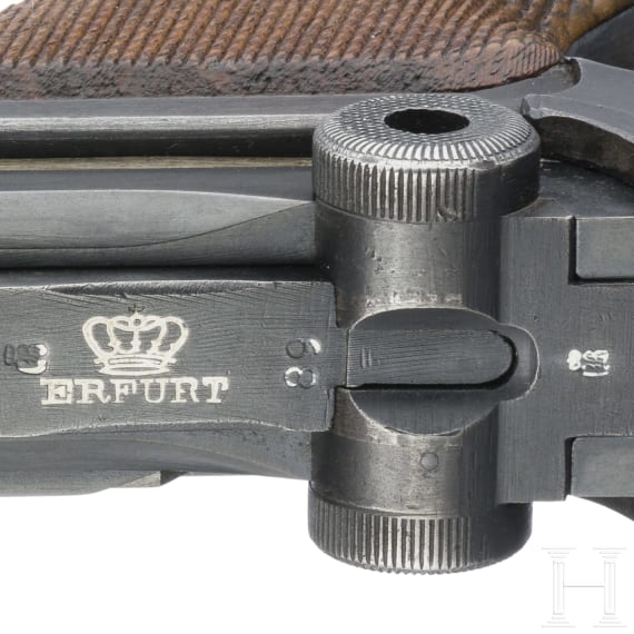 A Luger pistol by Erfurt "Kl 1933"