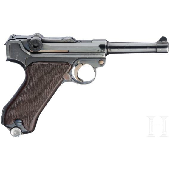 A Luger pistol by Krieghoff, Code "S", Luftwaffe