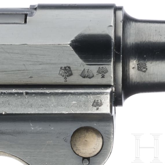 A Luger pistol by Krieghoff, Code "S", Luftwaffe