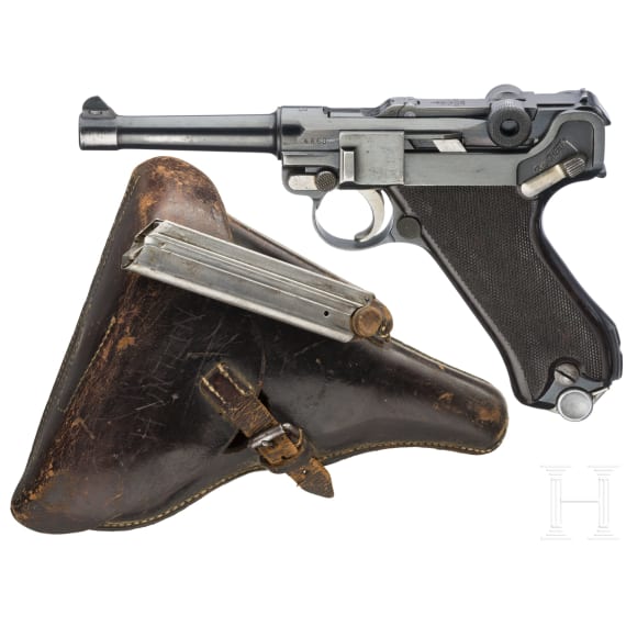 A Krieghoff Luger, 1936, with holster