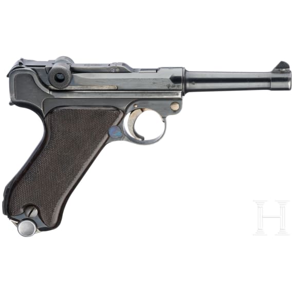 A Krieghoff Luger, 1936, with holster