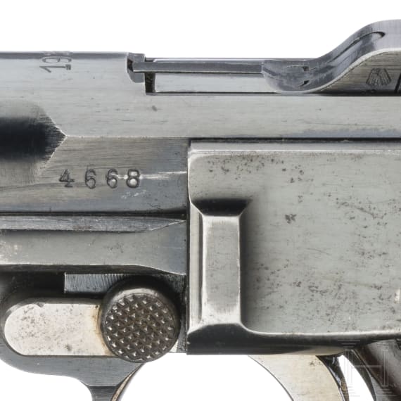 A Krieghoff Luger, 1936, with holster