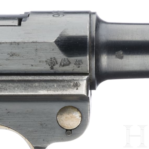 A Krieghoff Luger, 1936, with holster