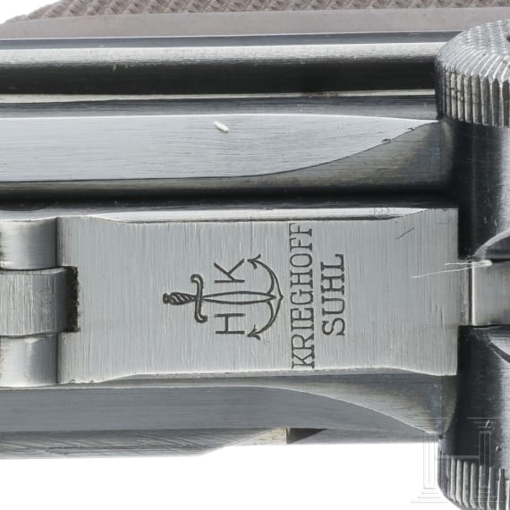 A Krieghoff Luger, 1937, with holster, Luftwaffe