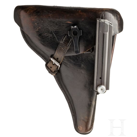 A Krieghoff Luger, 1937, with holster, Luftwaffe