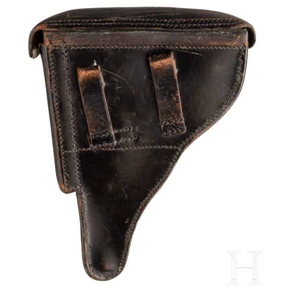 A Luger pistol by Mauser, code "K - S/42", with holster, Kriegsmarine