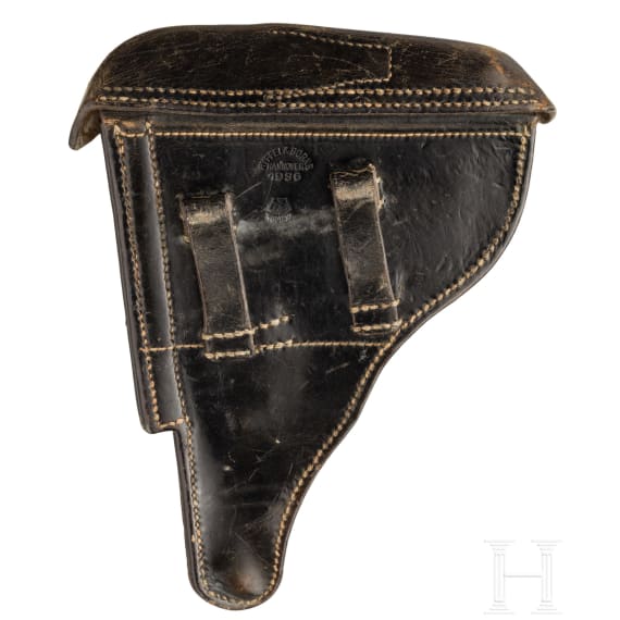 Pistole 08, Mauser, Code "G - S/42", mit Koffertasche