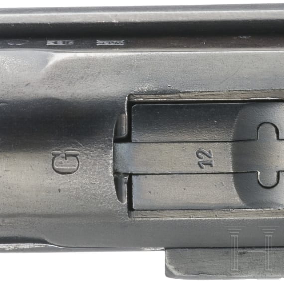 Pistole 08, Mauser, Code "G - S/42", mit Koffertasche
