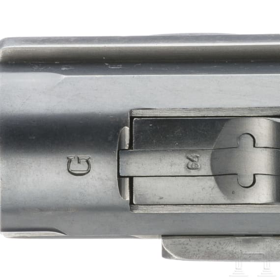 Pistole 08, Mauser, Code "G - S42", mit Koffertasche, Kriegsmarine