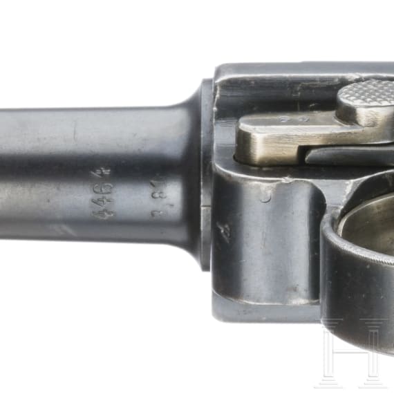 Pistole 08, Mauser, Code "G - S42", mit Koffertasche, Kriegsmarine