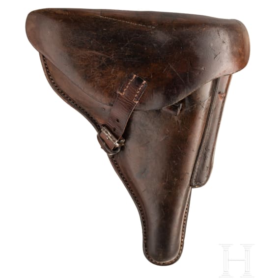 Pistole 08, Mauser, Code "1936 - S/42", mit Koffertasche