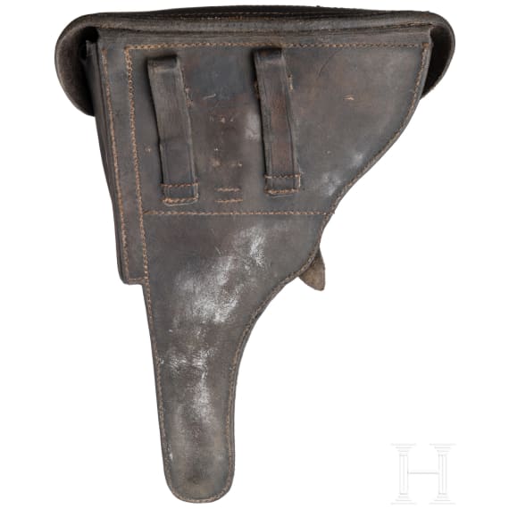 Pistole 08, Mauser, Code "1938 - S/42", mit Koffertasche, Marine