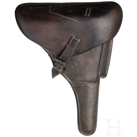 Pistole 08, Mauser, Code "1938 - S/42", mit Koffertasche, Marine