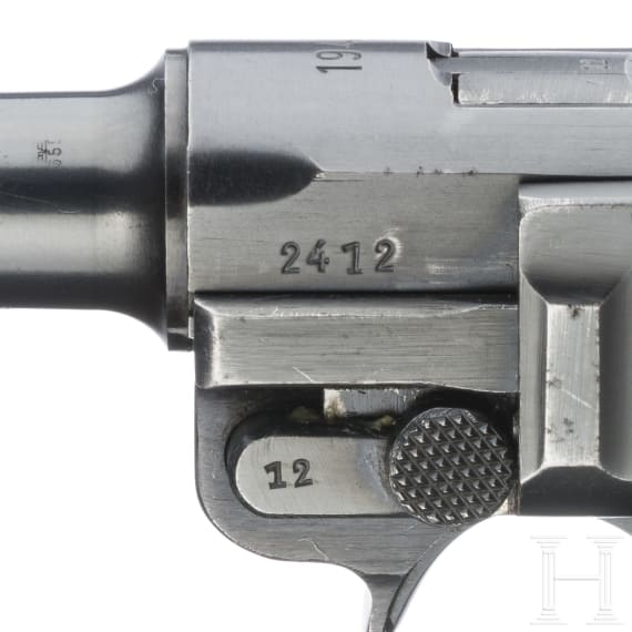 Pistole 08, Mauser, Code "1940 - 42", mit Koffertasche