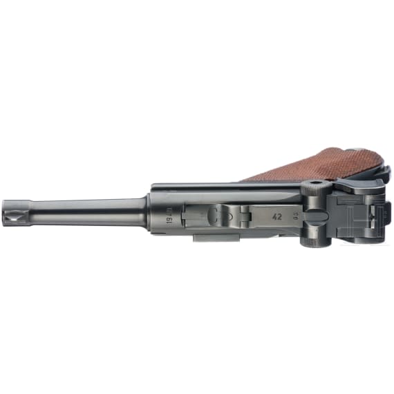 Pistole 08, Mauser, Code "1940 - 42", mit Koffertasche