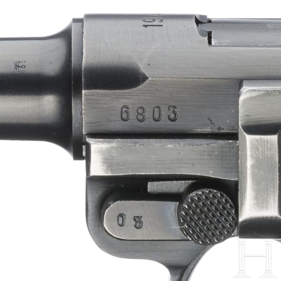 Pistole 08, Mauser, Code "1940 - 42", mit Koffertasche