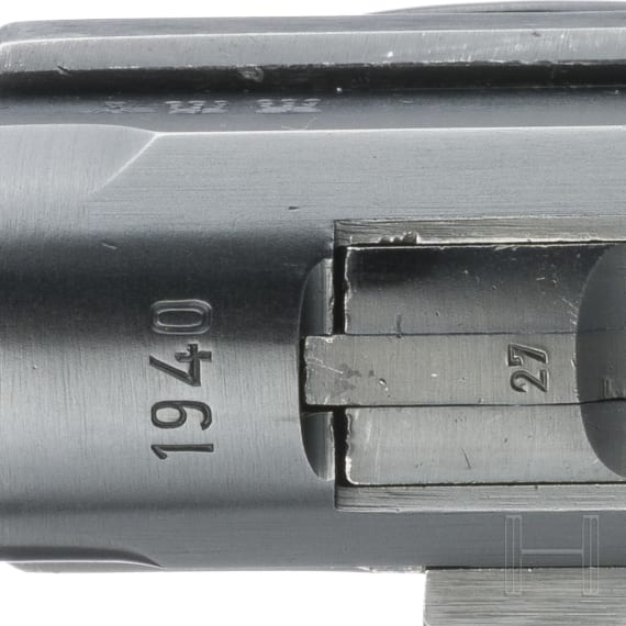 Pistole 08, Mauser, Code "1940 - 42", mit Koffertasche