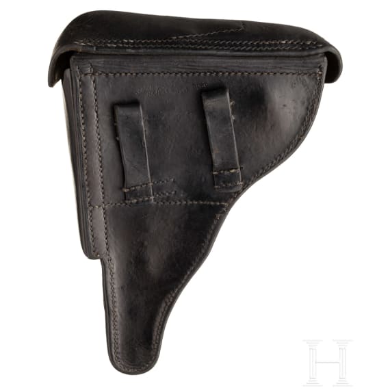 A Luger pistol by Mauser, code "41 - byf", with holster