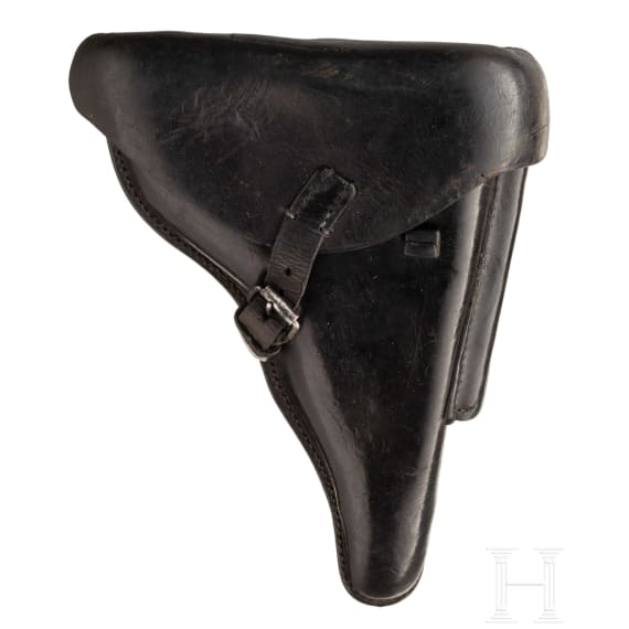 A Luger pistol by Mauser, code "41 - byf", with holster