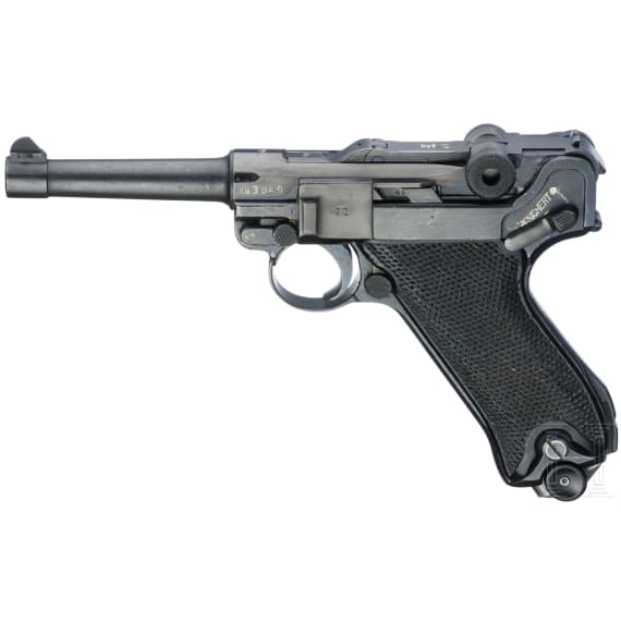 Pistole 08, Mauser, Code "41 - byf", Polizei Bayern