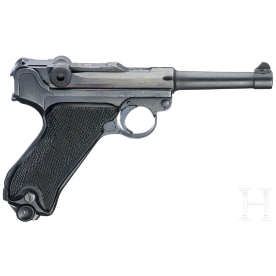 Pistole 08, Mauser, Code "41 - byf", Polizei Bayern