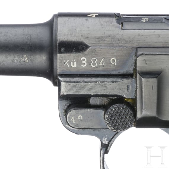 Pistole 08, Mauser, Code "41 - byf", Polizei Bayern