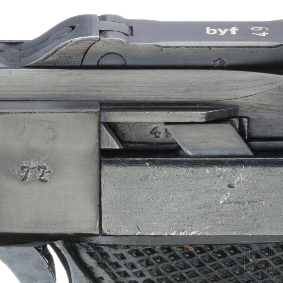 Pistole 08, Mauser, Code "41 - byf", Polizei Bayern