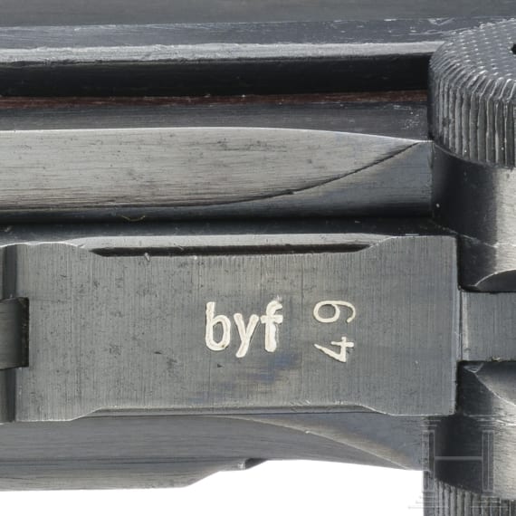 Pistole 08, Mauser, Code "41 - byf", Polizei Bayern
