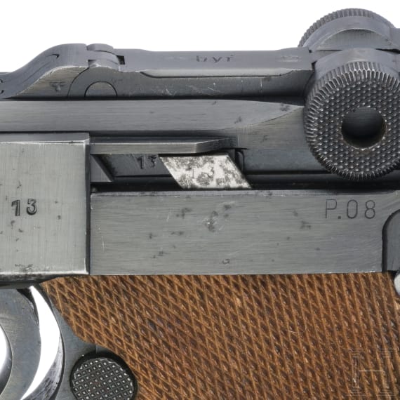 Pistole 08, Mauser, Code "42 - byf", Wehrmacht