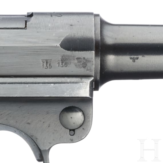 Pistole 08, Mauser, Code "42 - byf", Wehrmacht