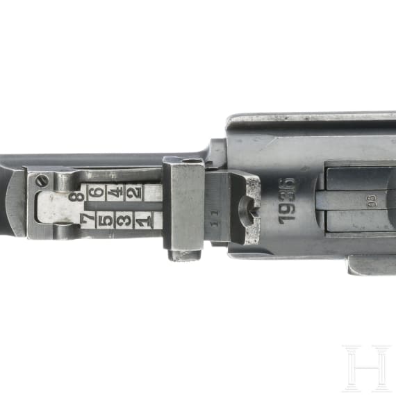 An Artillery Luger by Mauser, 1936, Thai contract (Bangkok police)