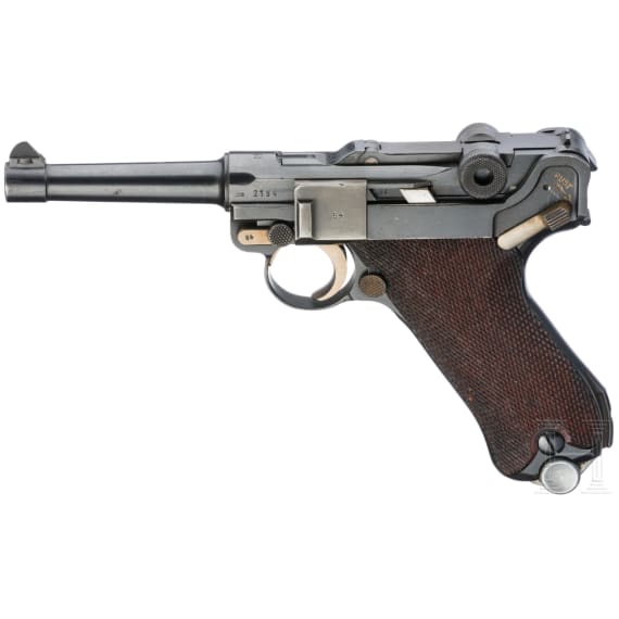 A Luger pistol by Mauser, 1937, Dutch Navy