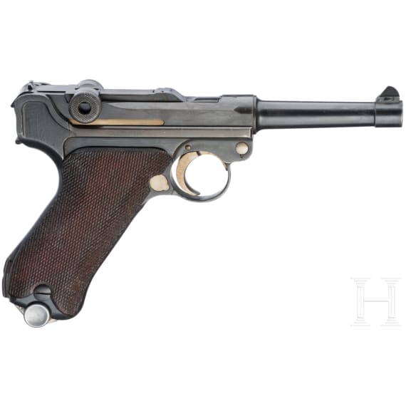 A Luger pistol by Mauser, 1937, Dutch Navy