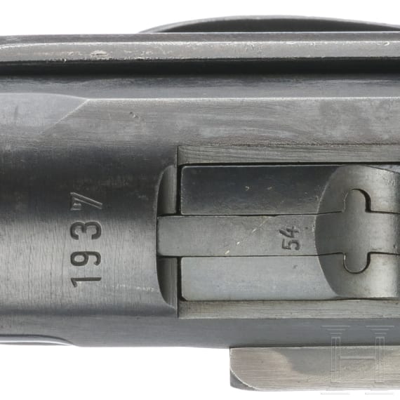 A Luger pistol by Mauser, 1937, Dutch Navy