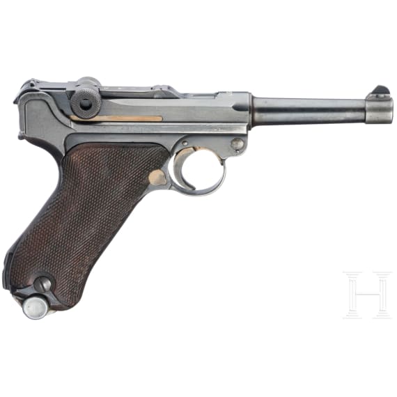Parabellum Mauser Banner 1937, Lithuania, via Electric Company Palestine