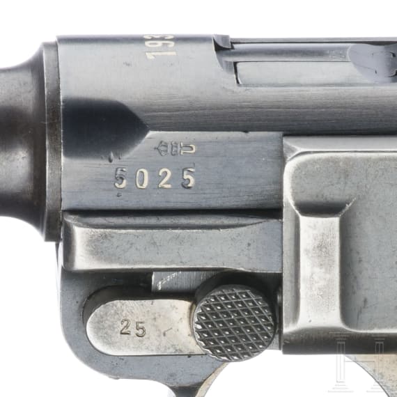 Parabellum Mauser Banner 1937, Lithuania, via Electric Company Palestine