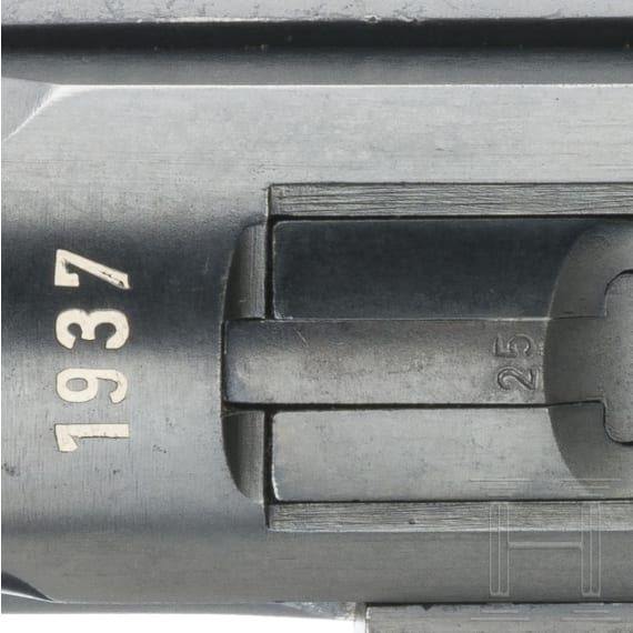 Parabellum Mauser Banner 1937, Lithuania, via Electric Company Palestine