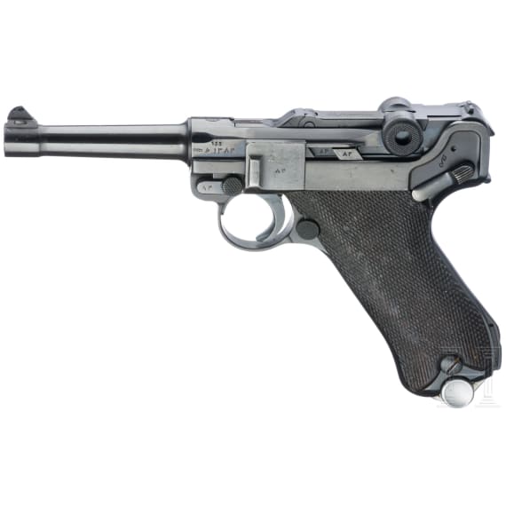A Luger Parabellum pistol by Mauser, Mod. 1935/36, Persian contract