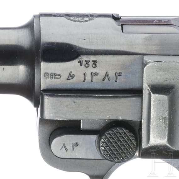 A Luger Parabellum pistol by Mauser, Mod. 1935/36, Persian contract